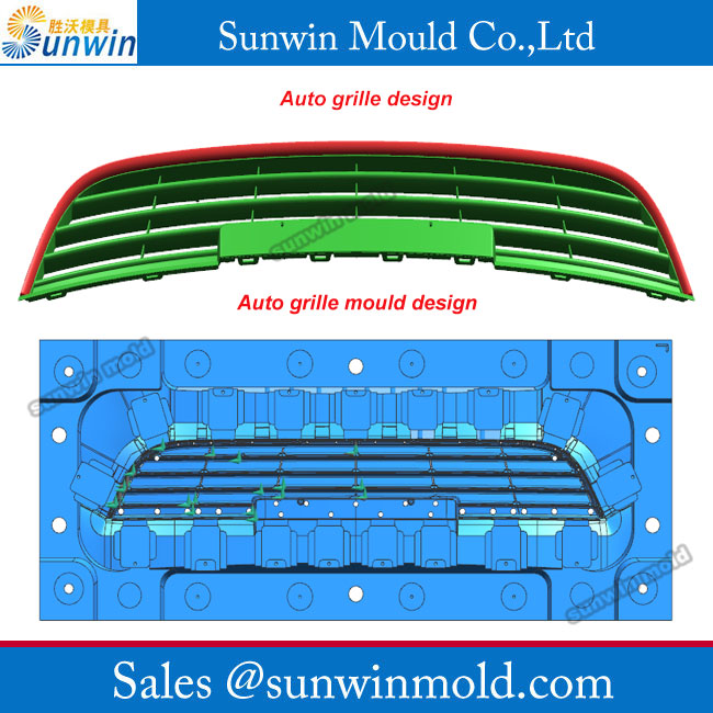 auto grille mould design